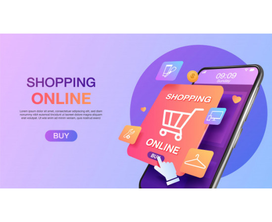 Online store mobile design