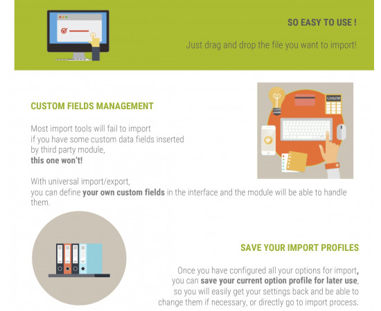 Wholesaler import XML, CSV, XLS, XLSX, API integration