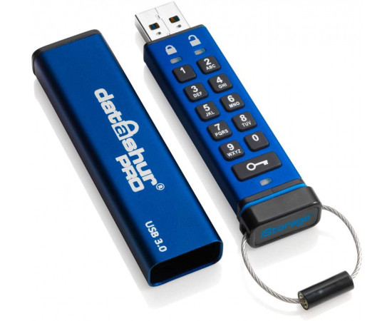 Безопасный зашифрованный secure pin 256bit USB (128 ГБ)